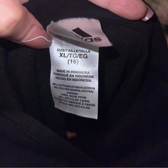 Distressed Adidas Sweatshirt - Picture 2 of 5